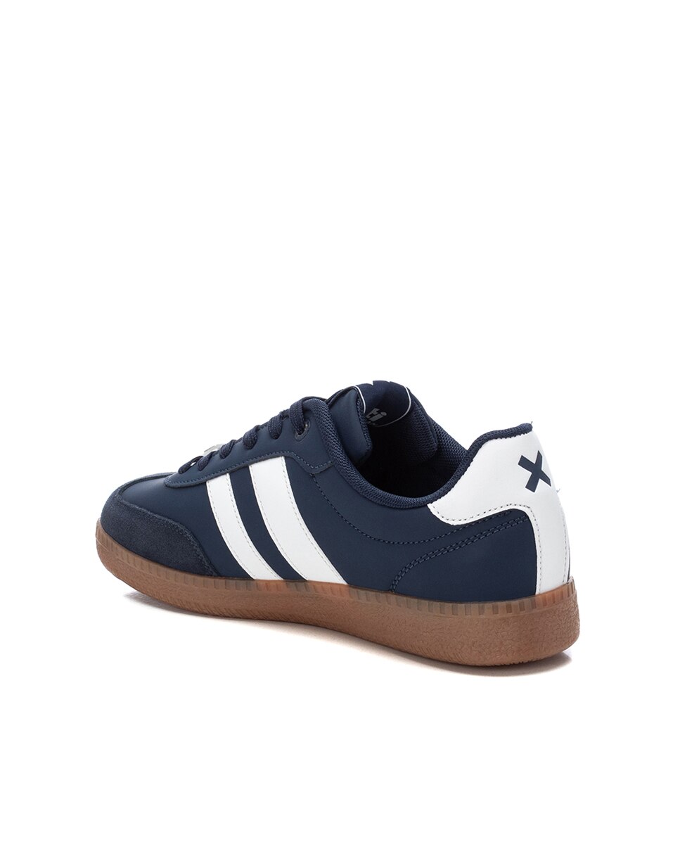 Sapatilhas Desportivas com Atacadores Azul / Branco-3