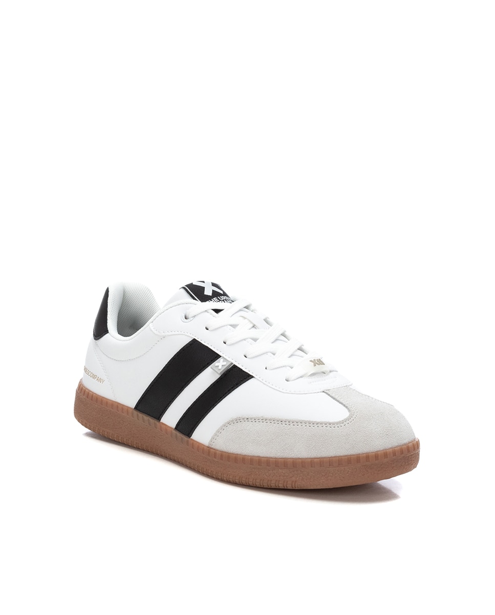 Sapatilhas Desportivas com Atacadores Branco / Preto-2
