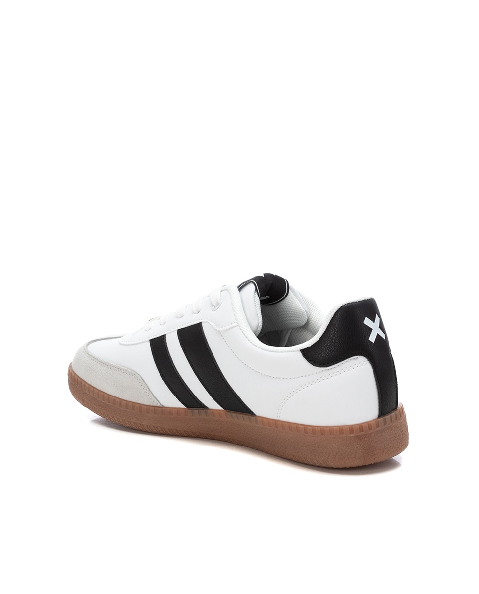 Sapatilhas Desportivas com Atacadores Branco / Preto-3