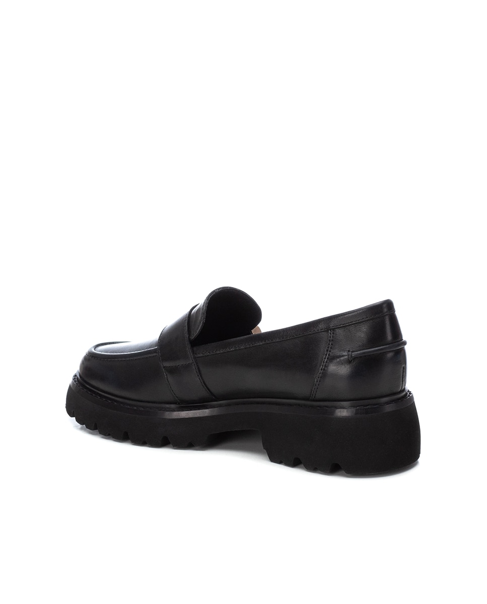 Mocassins de Pele Preto-4
