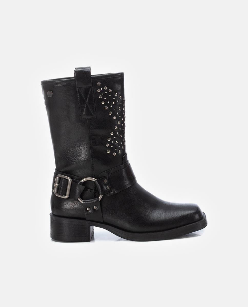 Imagem 0 de Botins Motoqueiro com Tachas