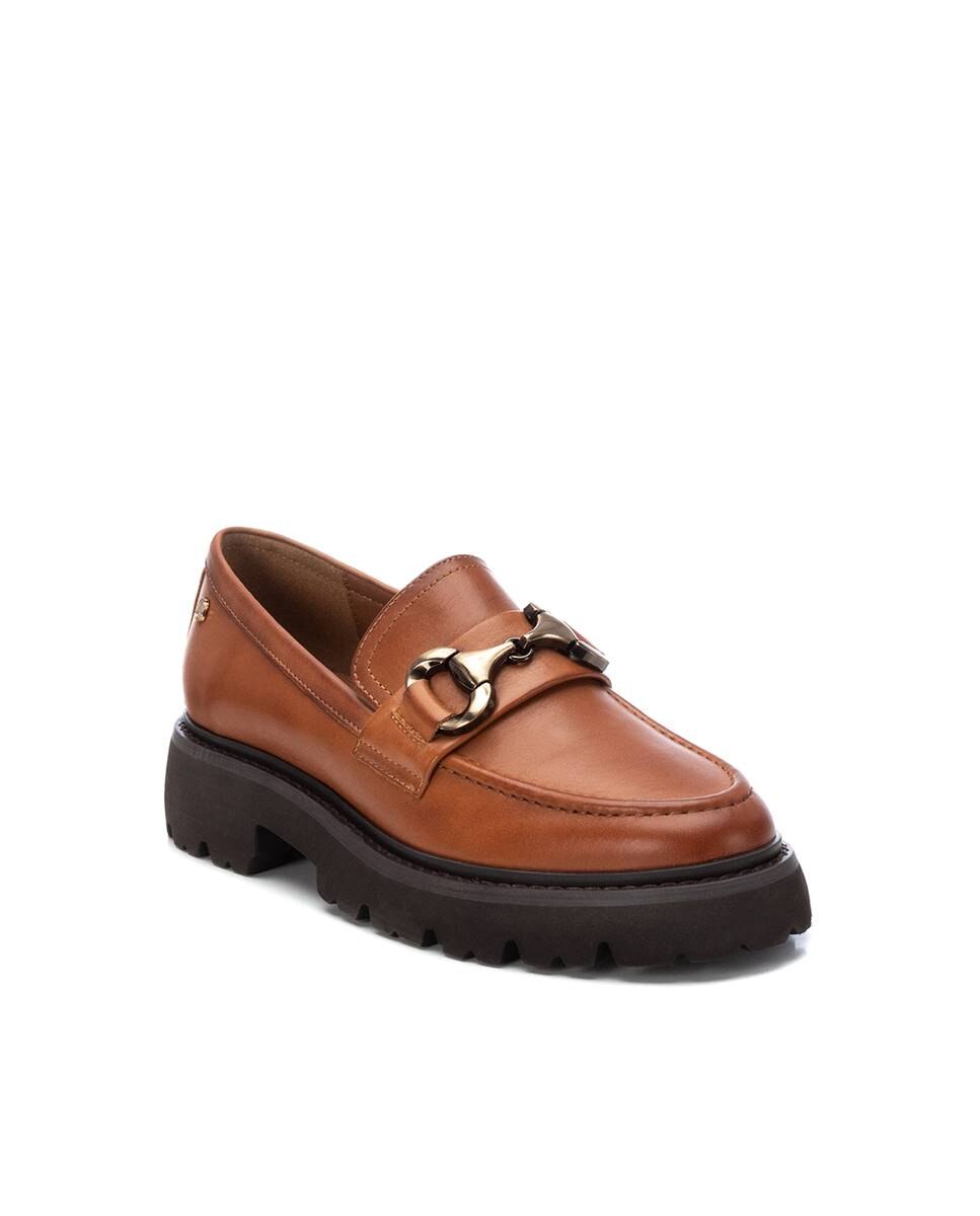 Mocassins de Pele Camel-3