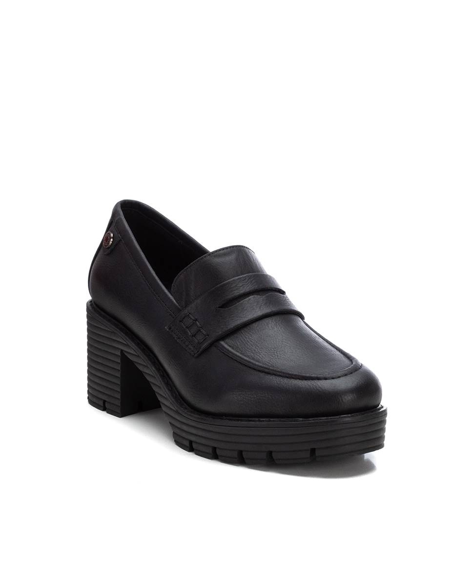 Mocassins com Salto Preto-2