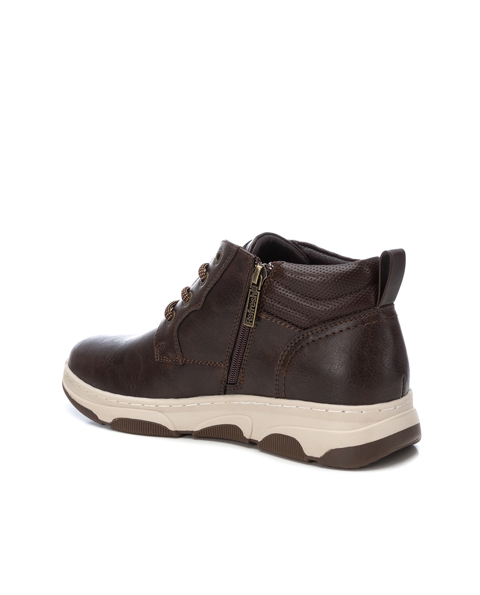 Botins com Atacadores Castanho-3