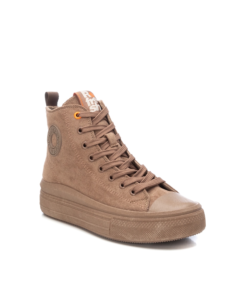 Botins Desportivos com Biqueira de Borracha Castanho-3