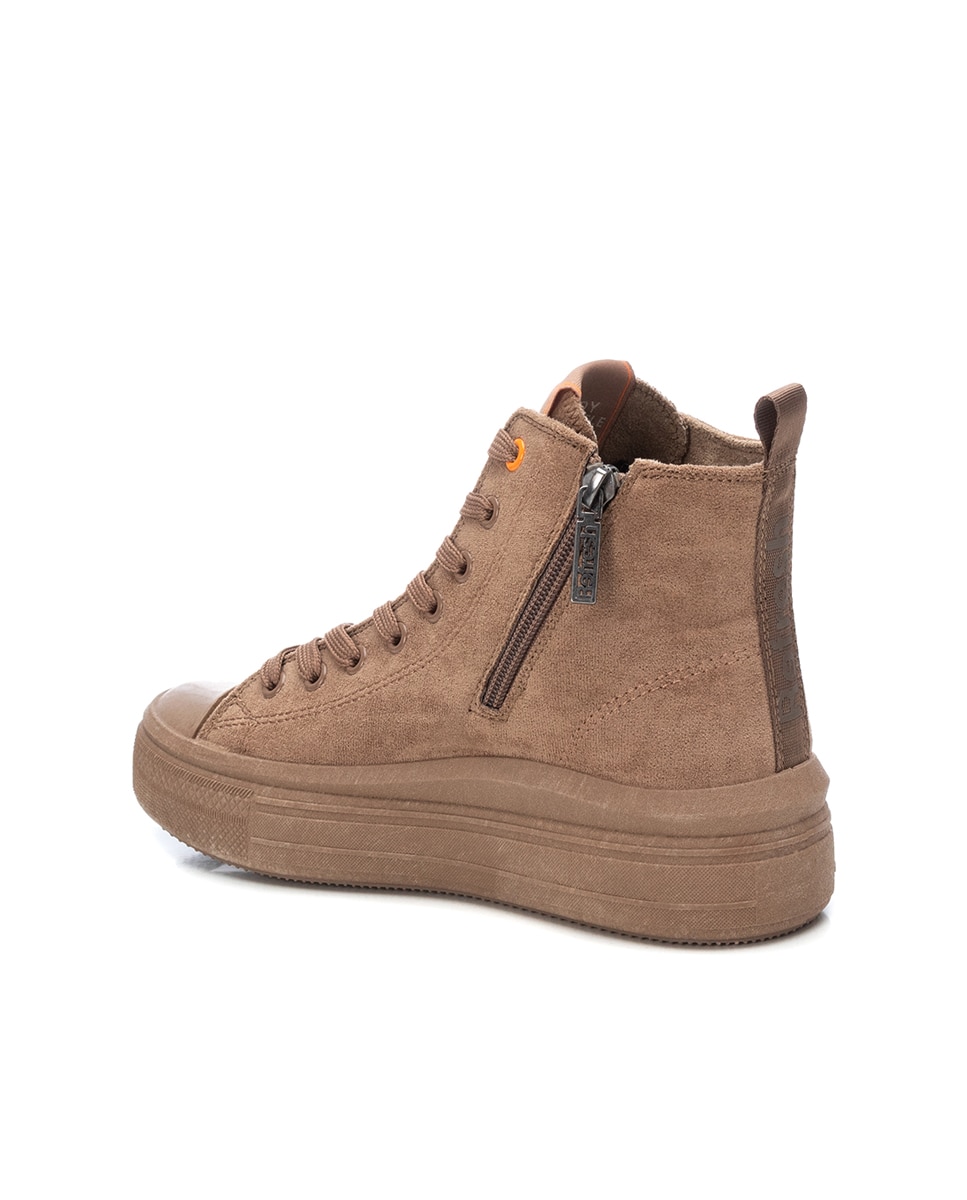 Botins Desportivos com Biqueira de Borracha Castanho-4