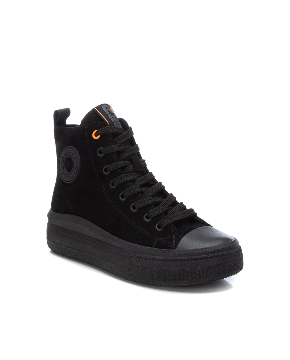 Botins Desportivos com Biqueira de Borracha Preto-3