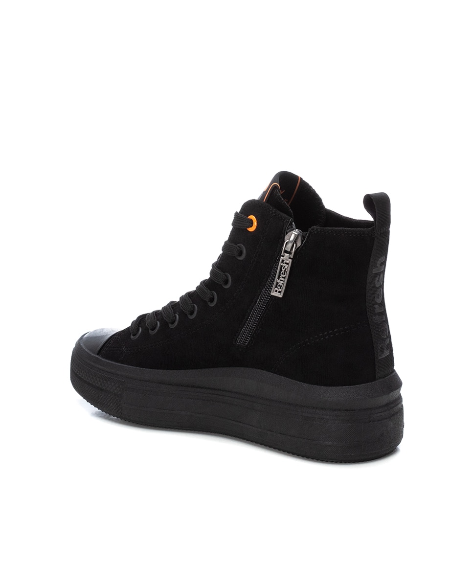 Botins Desportivos com Biqueira de Borracha Preto-4