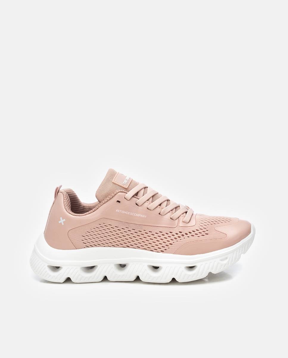 Sapatilhas Desportivas com Atacadores Nude-1