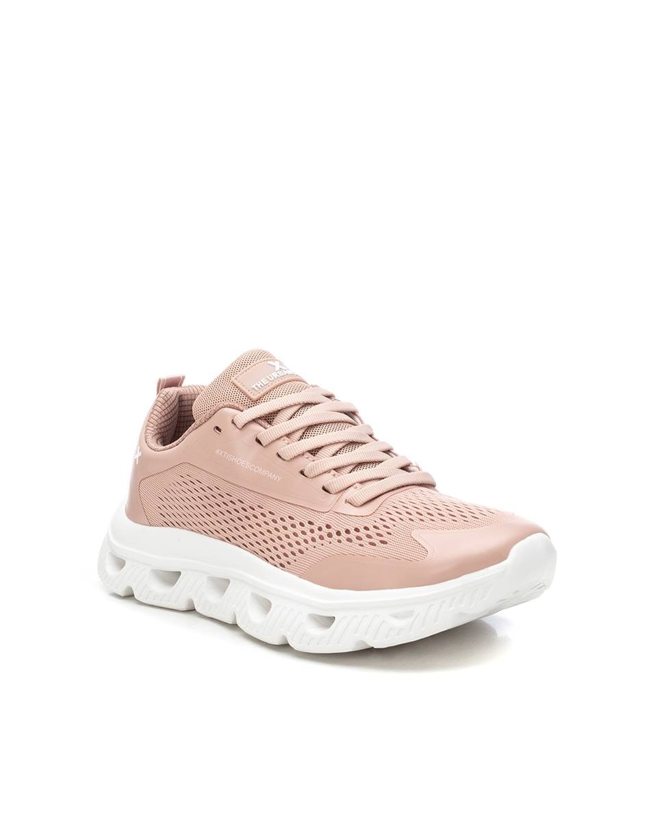 Sapatilhas Desportivas com Atacadores Nude-2