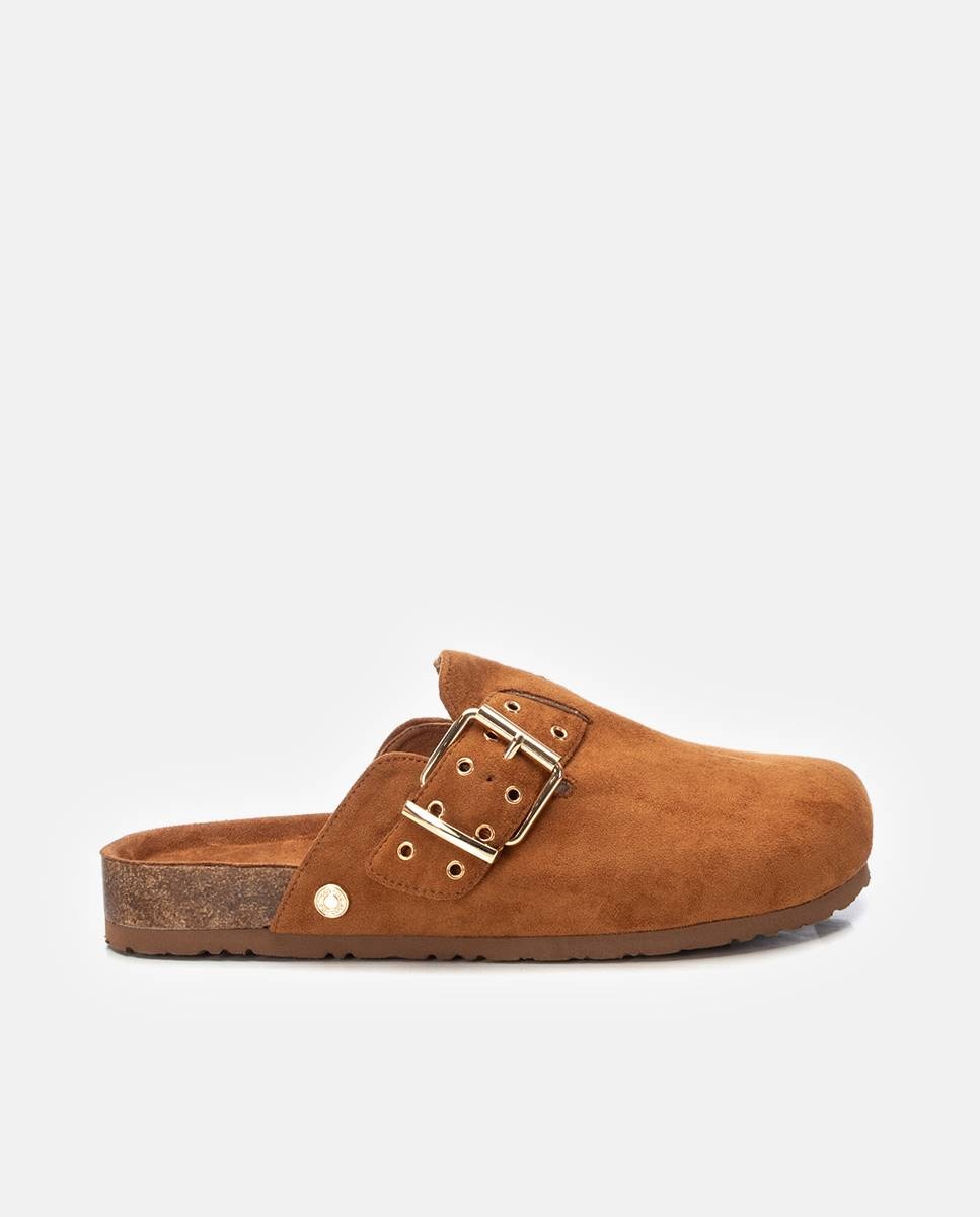 Socas Rasas com Sola de Borracha Camel-1
