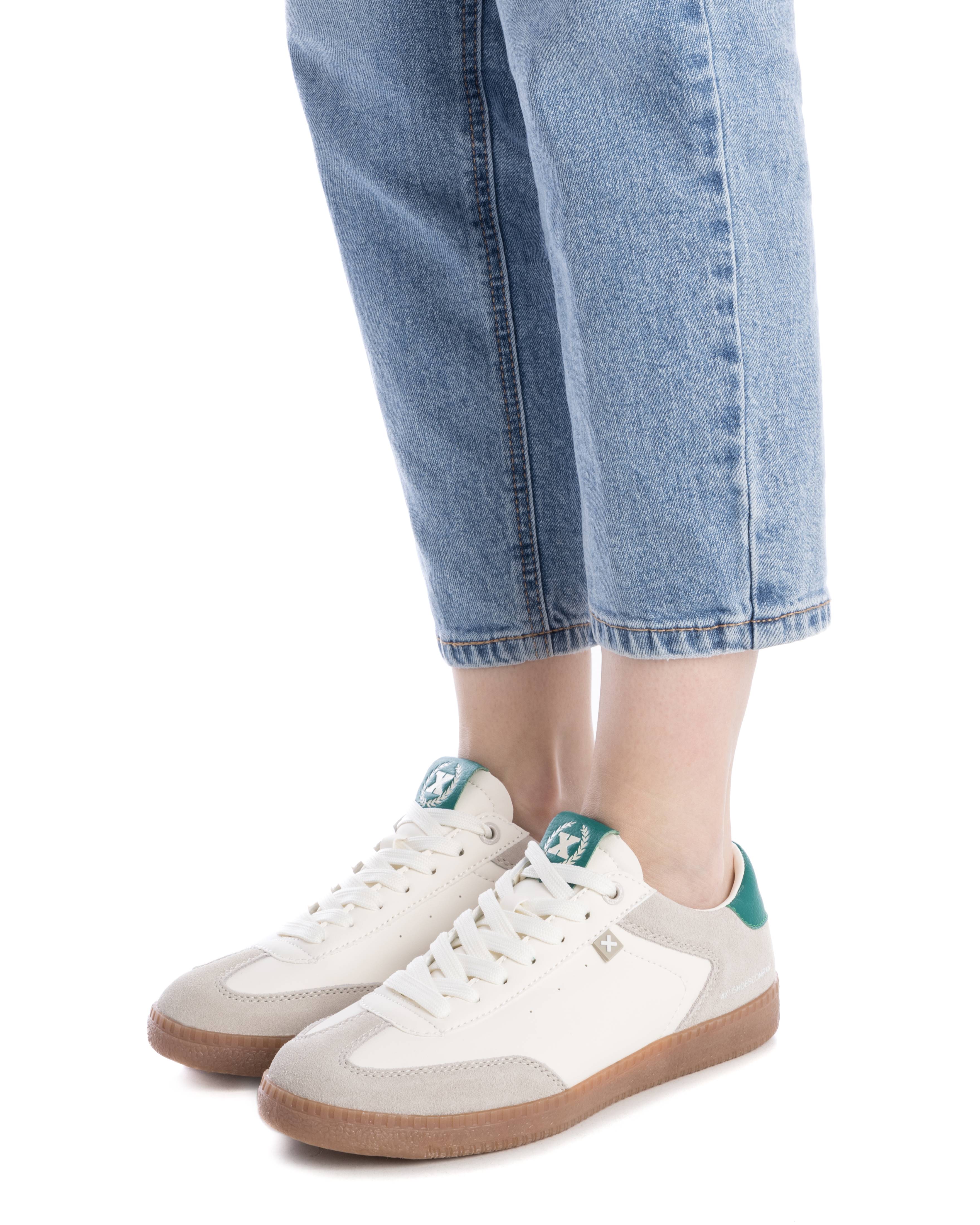 Sapatilhas Básicas com Atacadores Verde-2