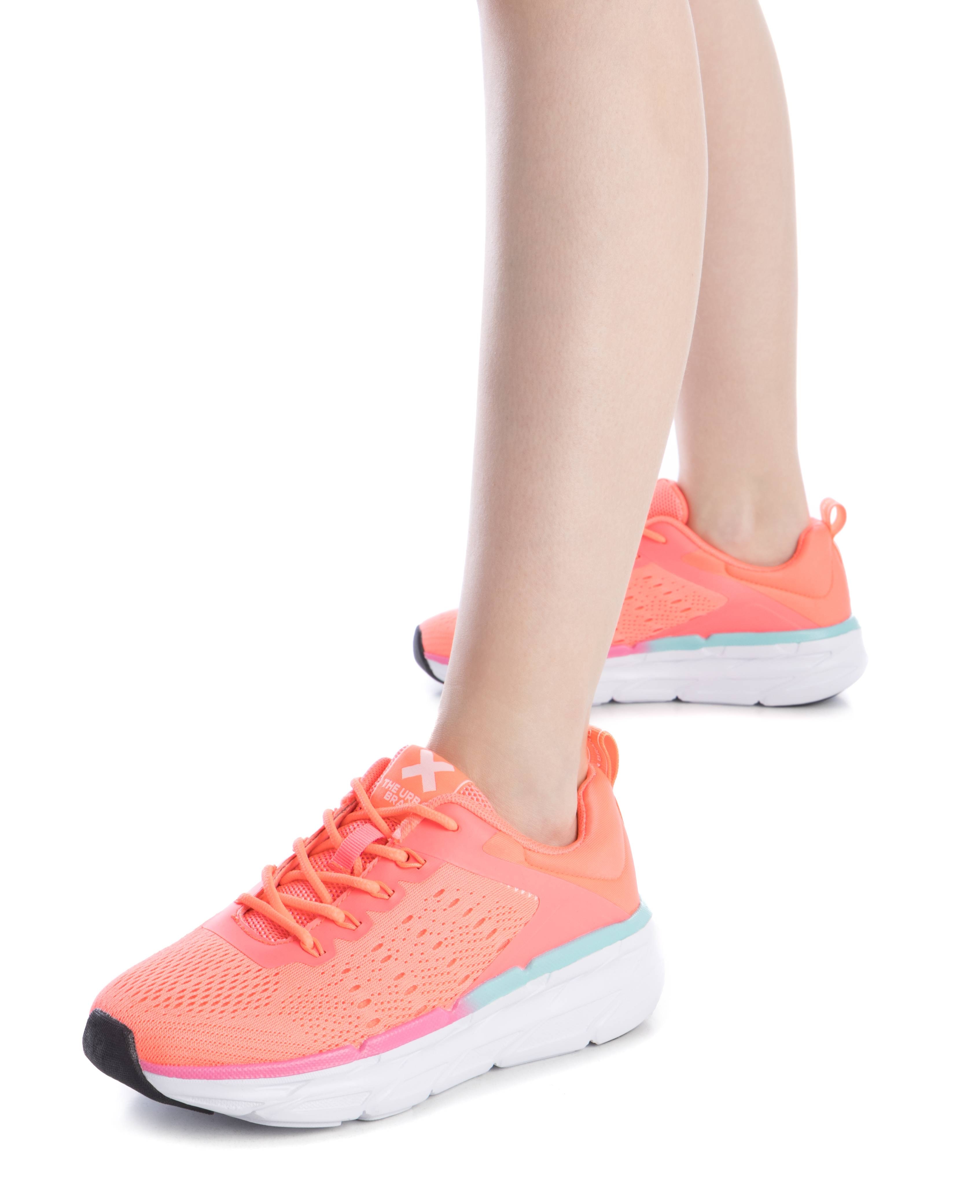 Sapatilhas Desportivas com Atacadores Fúcsia-2