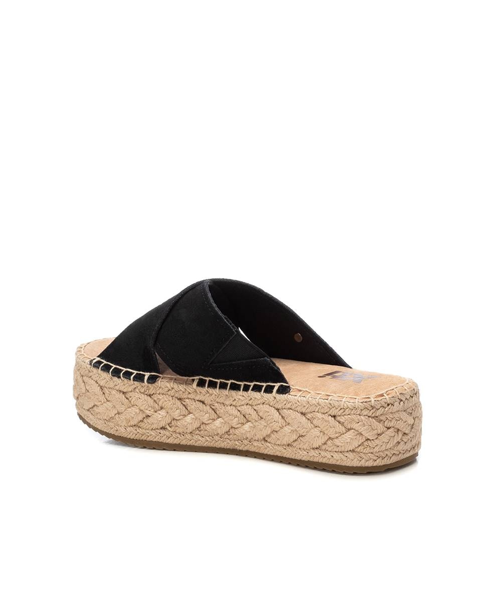 Sandálias de Pele Preto-4