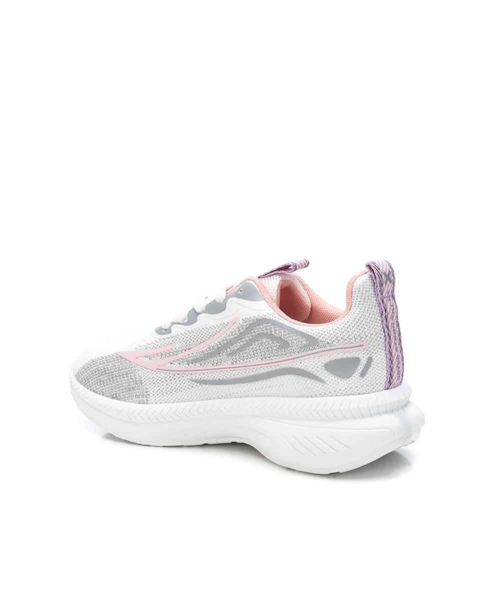 Sapatilhas Desportivas com Atacadores Branco-4