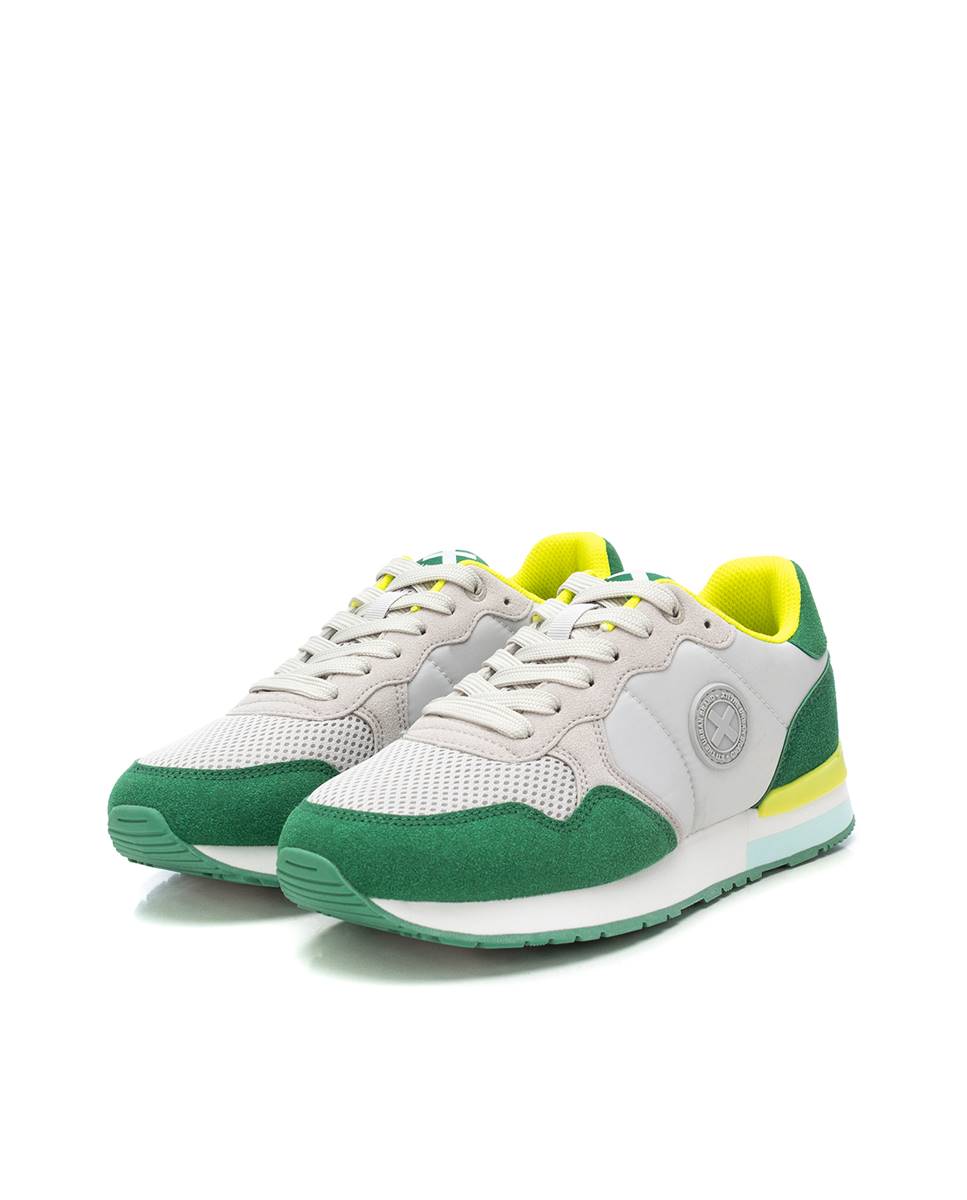 Sapatilhas com Atacadores Verde-5