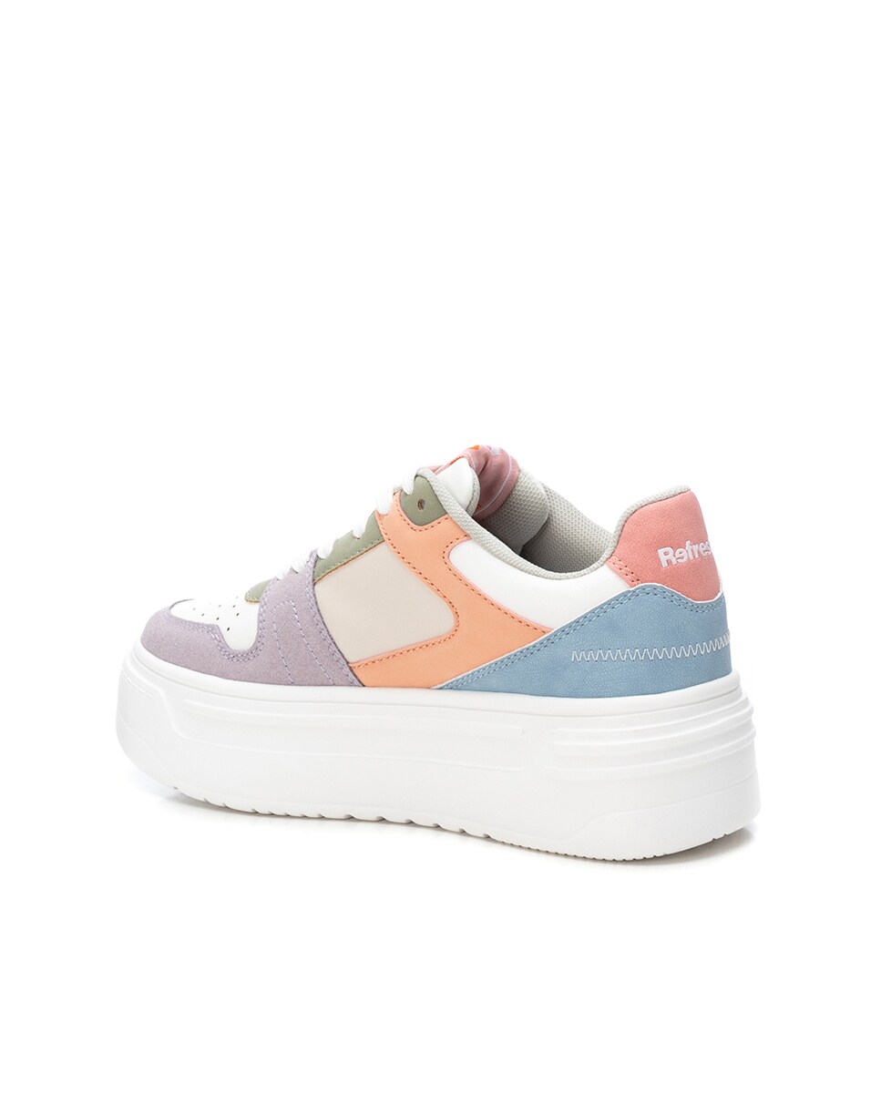 Sapatilhas Desportivas com Atacadores Roxo-4