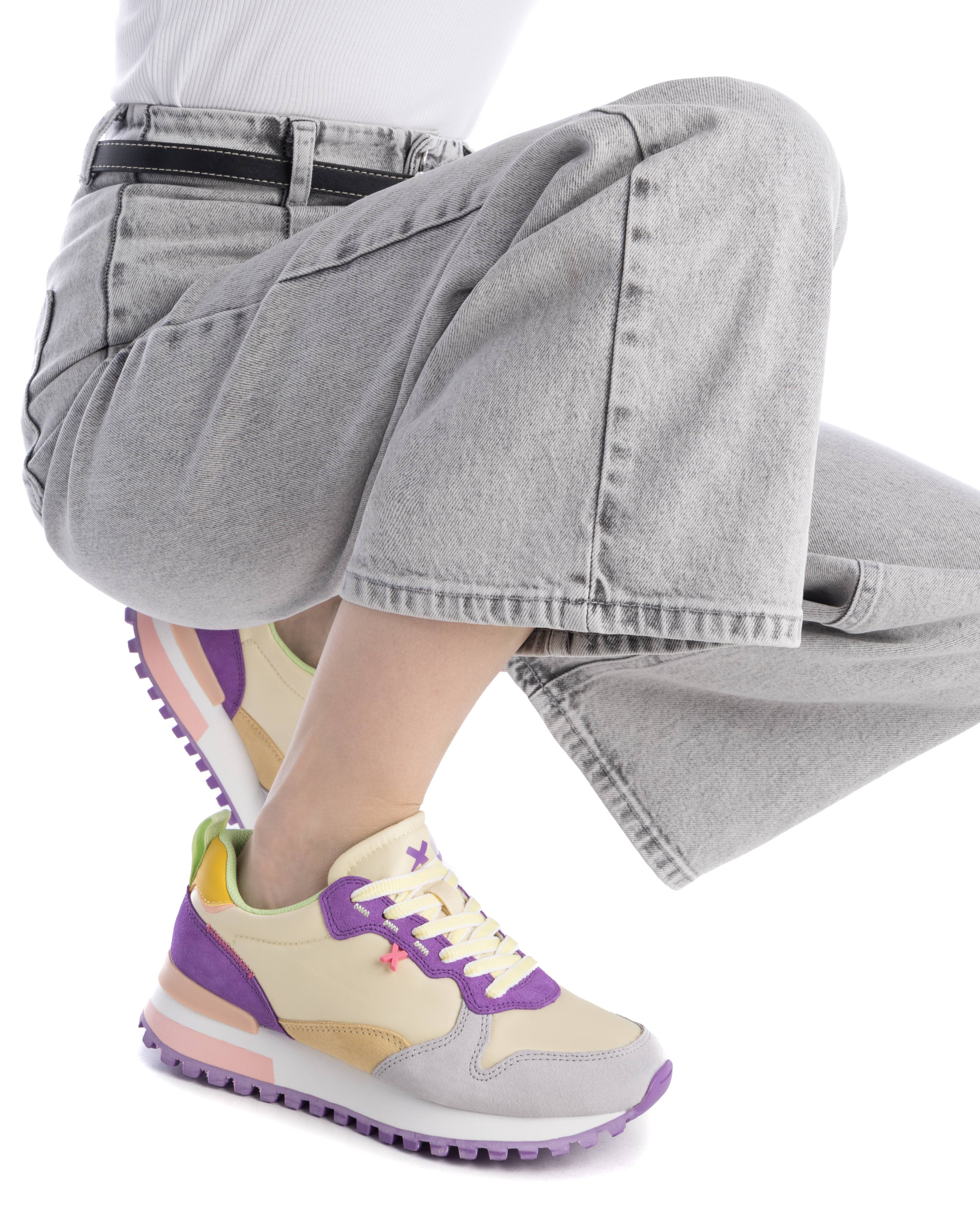 Sapatilhas Desportivas com Atacadores Amarelo-2