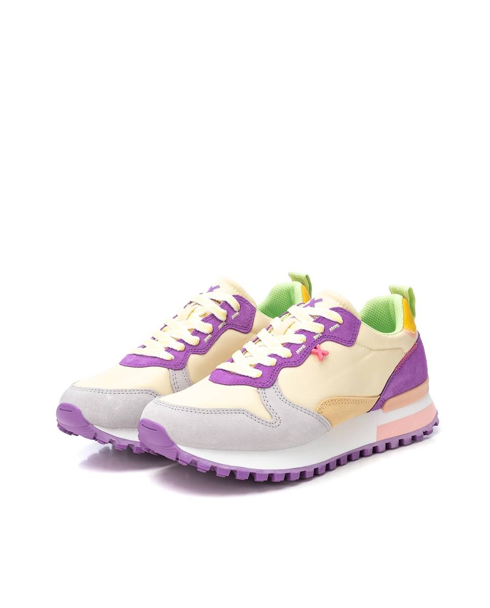 Sapatilhas Desportivas com Atacadores Amarelo-5
