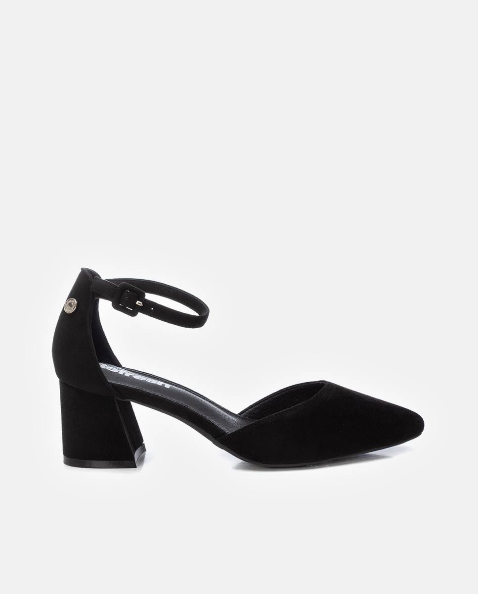 Imagem 0 de Sandálias de Salto com Fecho de Fivela