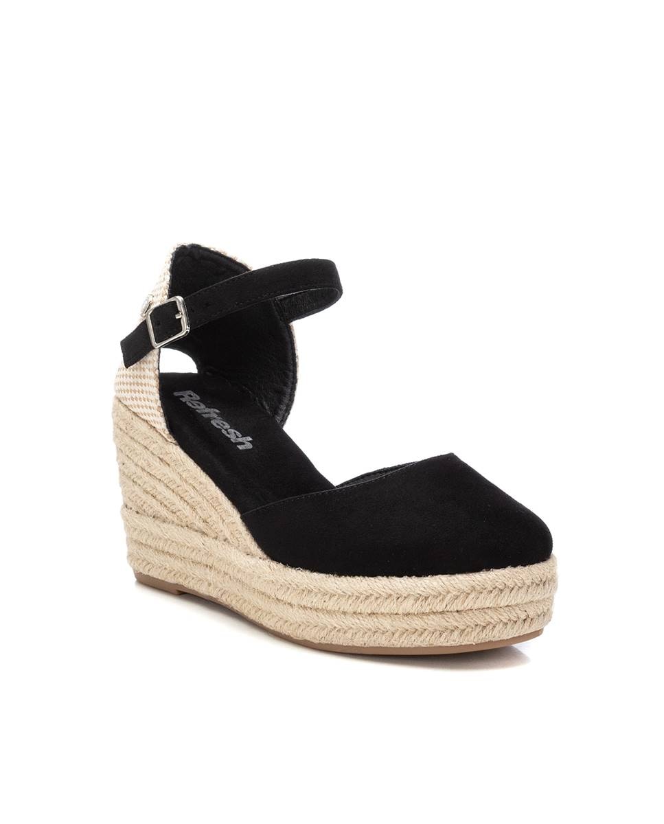 Alpercatas de Cunha com Fecho de Fivela Preto-3