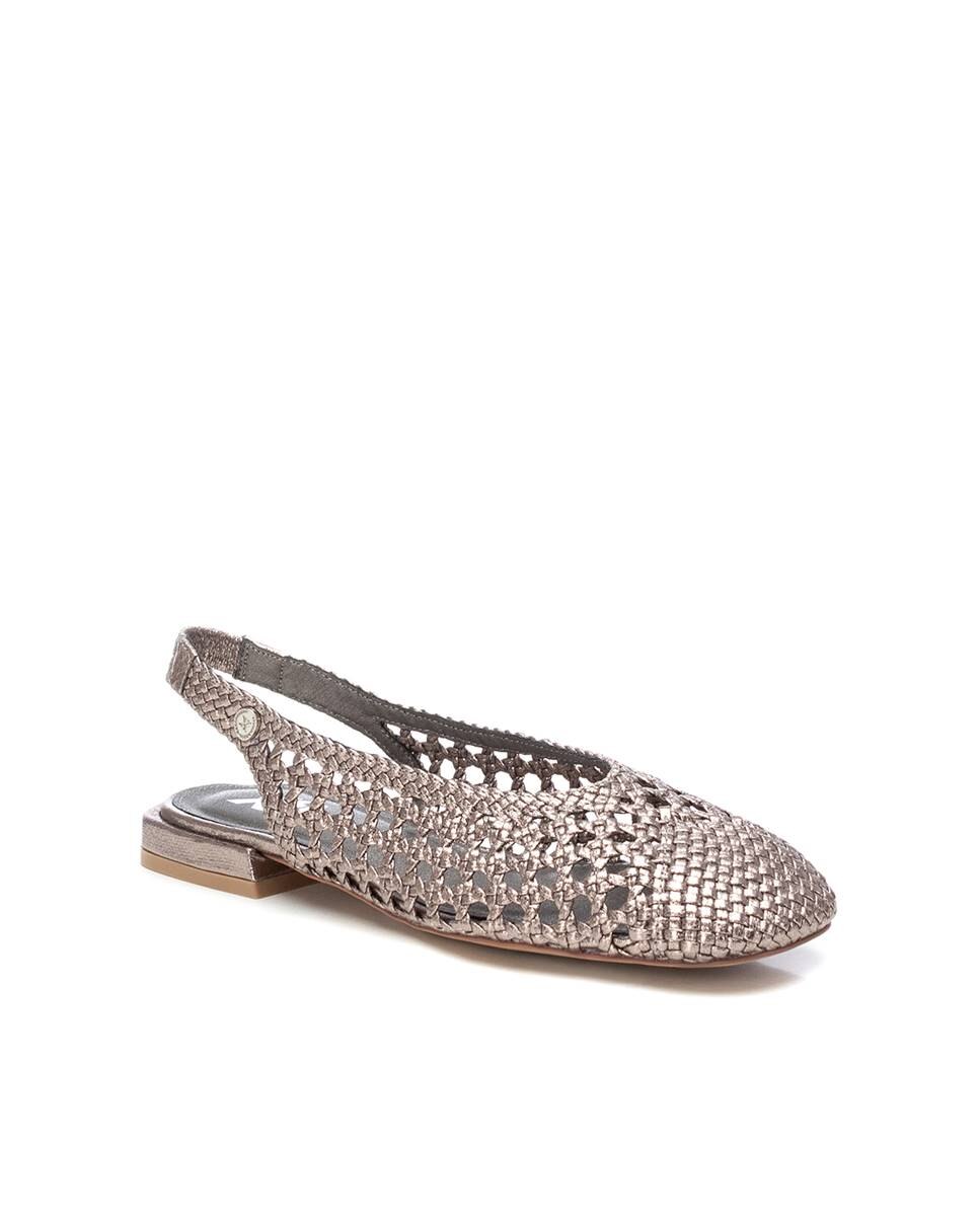 Bailarinas com Fecho de Fivela Cinzento-3