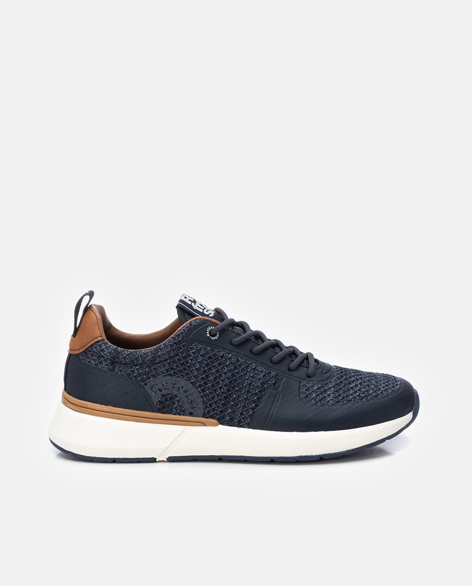 Sapatilhas Desportivas com Atacadores Azul-1