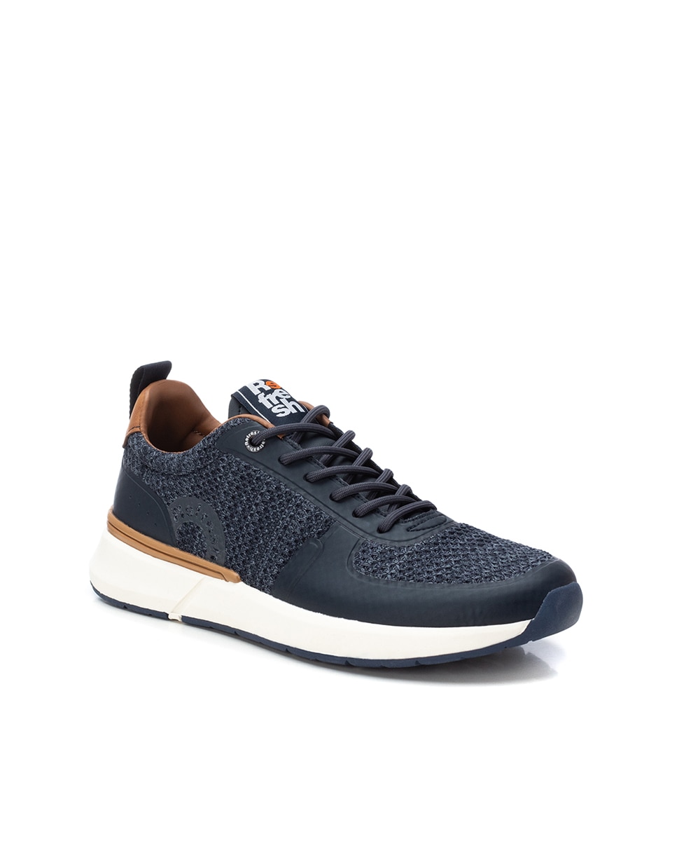 Sapatilhas Desportivas com Atacadores Azul-2