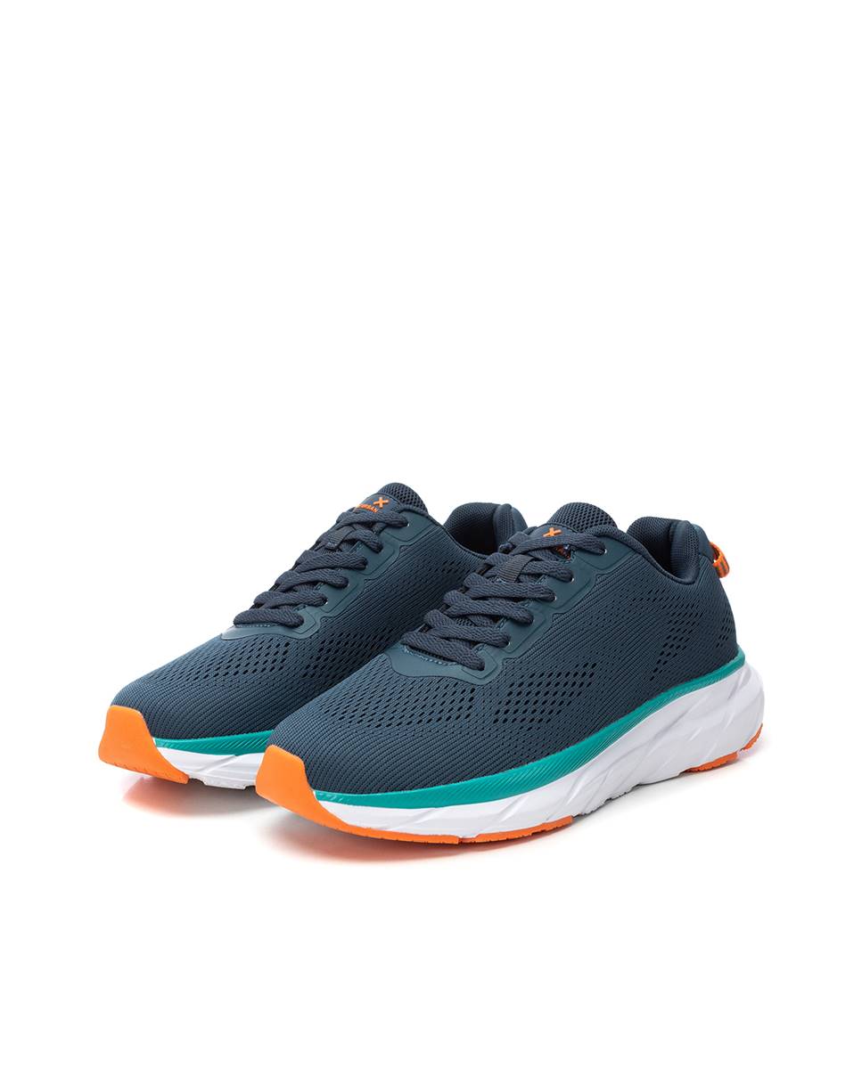 Sapatilhas Desportivas com Atacadores Azul-4