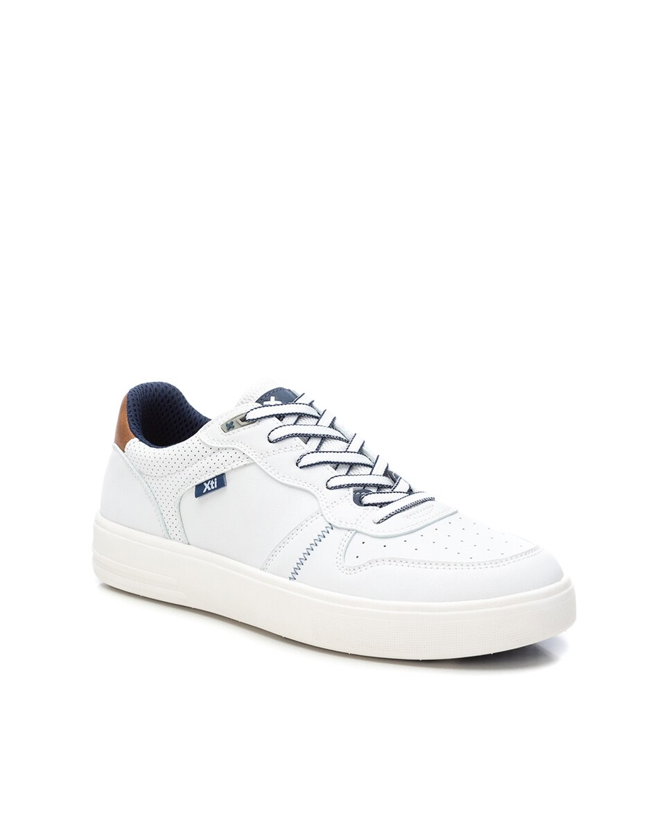 Sapatilhas Formais com Atacadores Branco-2