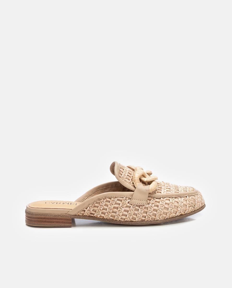 Socas Rasas de Rede Bege-1