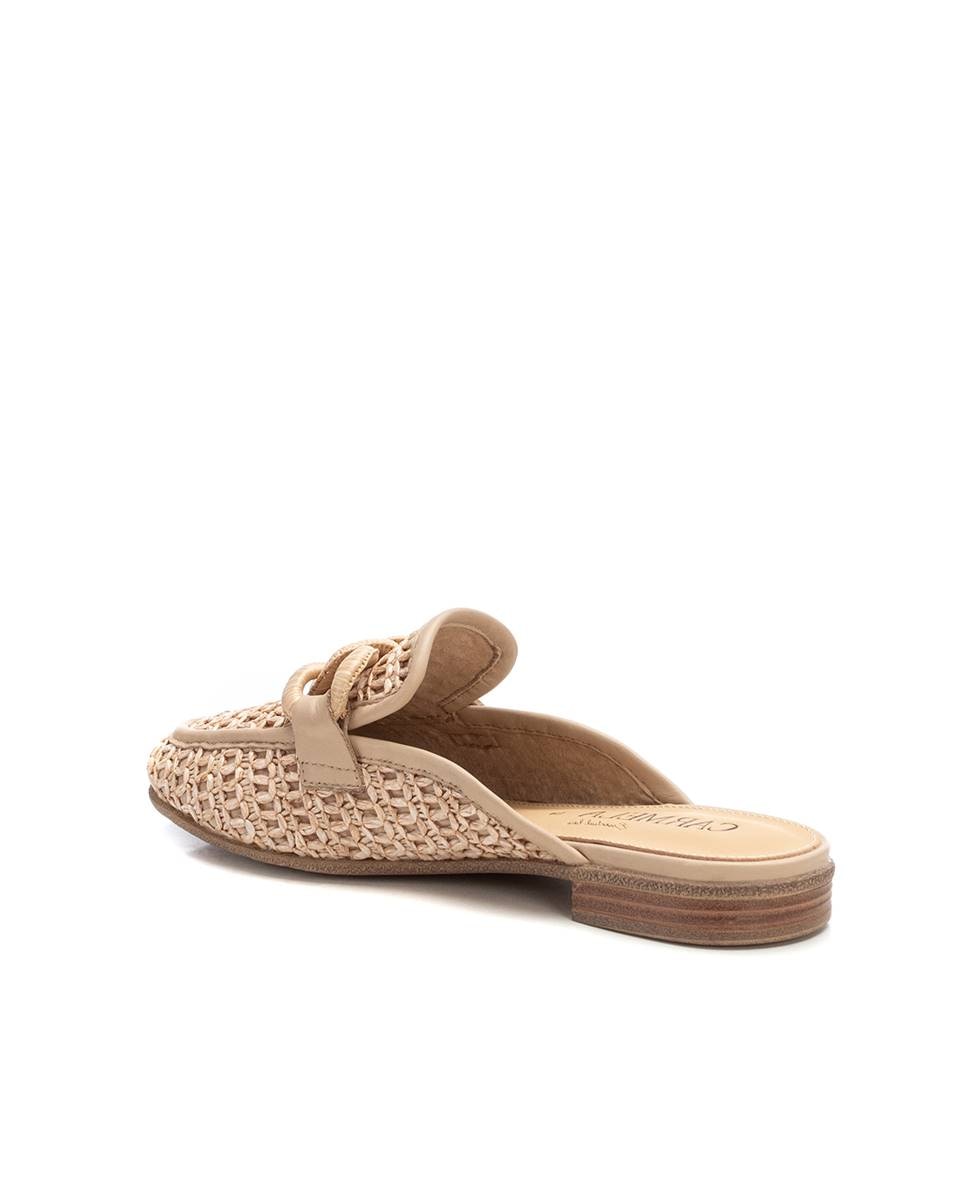 Socas Rasas de Rede Bege-3