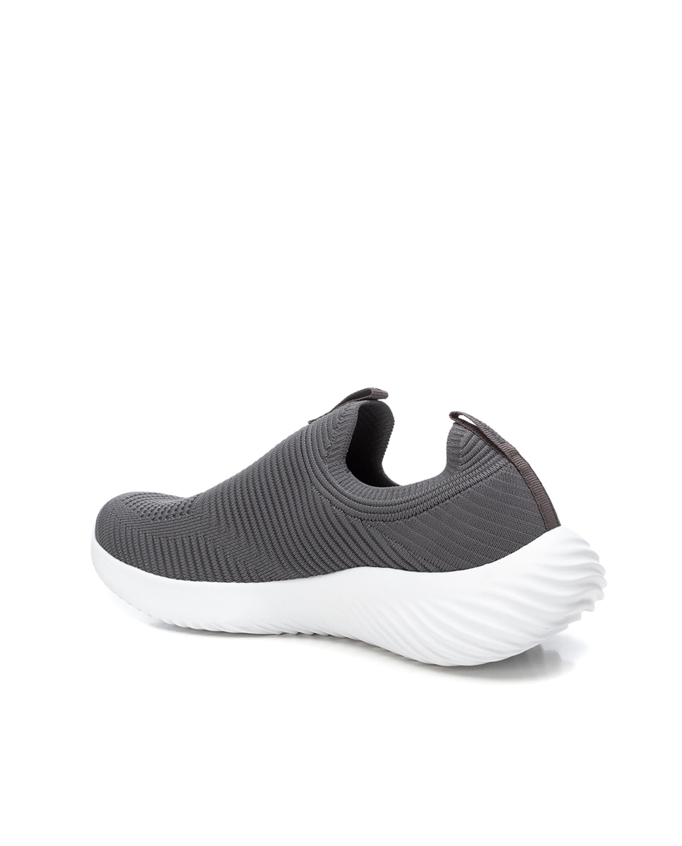 Sapatilhas Desportivas Elásticas sem Fecho Cinzento-3