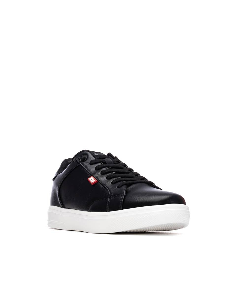 Sapatilhas com Atacadores Preto-2