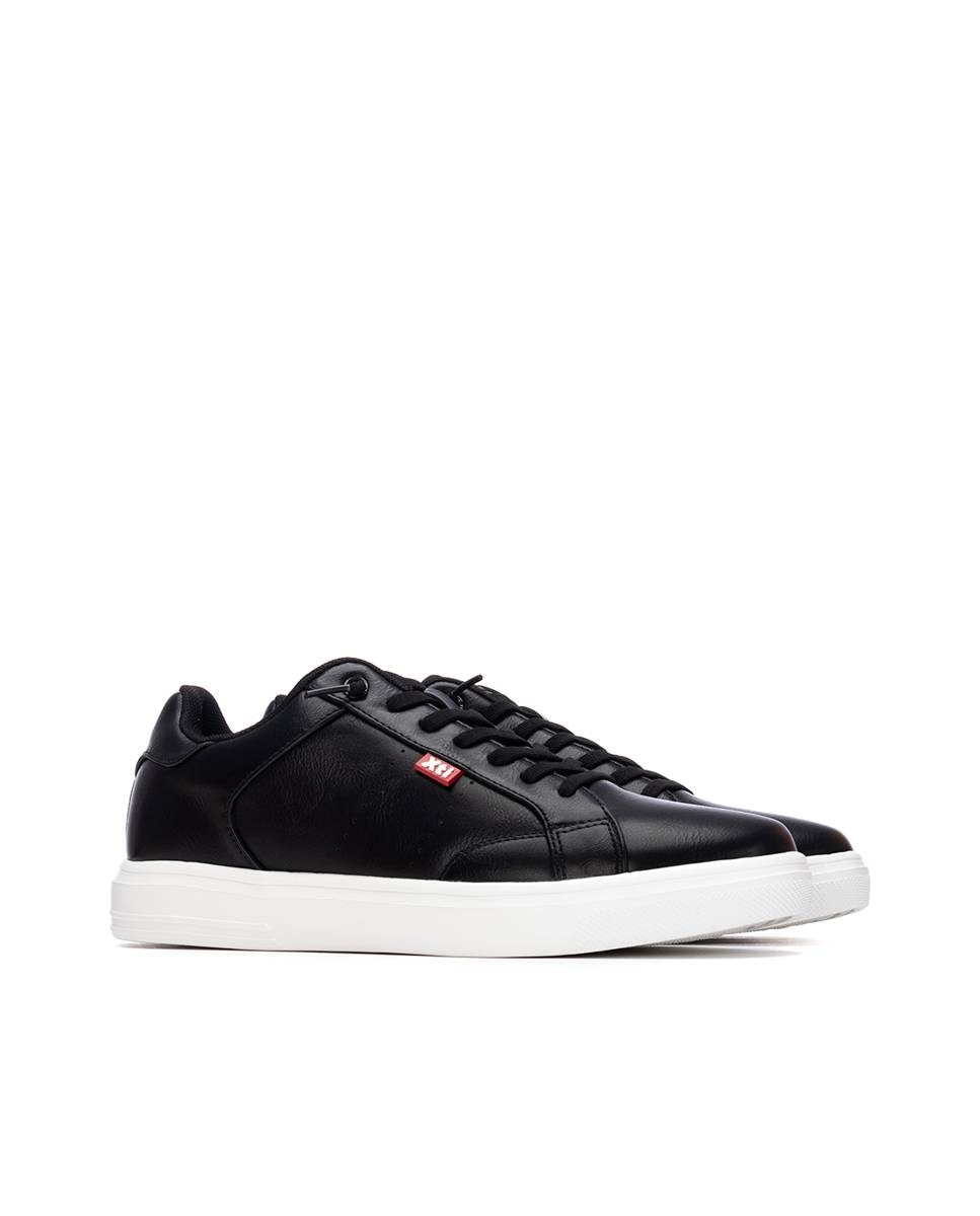 Sapatilhas com Atacadores Preto-4