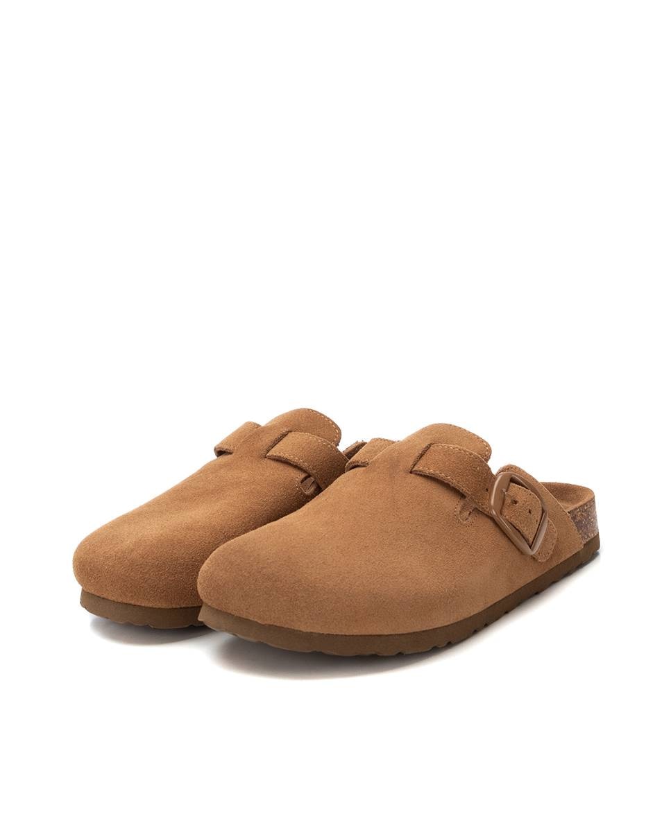 Socas Rasas de Pele Camel-5