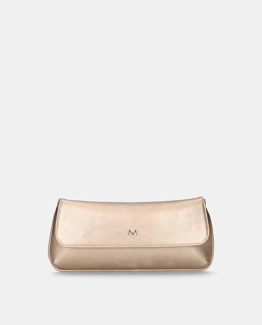 Imagem 0 de Mala de Mão em Camurça Suave com Fecho de Botão Magnético