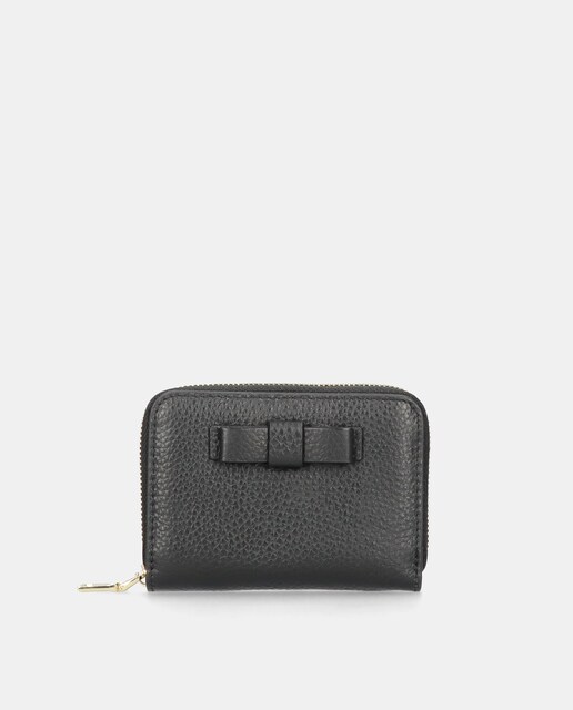 Imagem 0 de Carteira em Pele com Fecho Zip