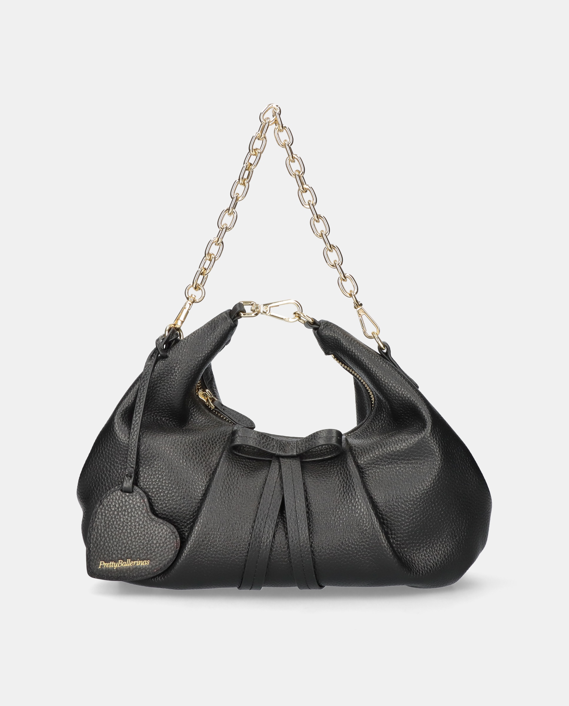 Imagem 0 de Mala de Ombro em Pele Suave com Fecho de Botão Imantado