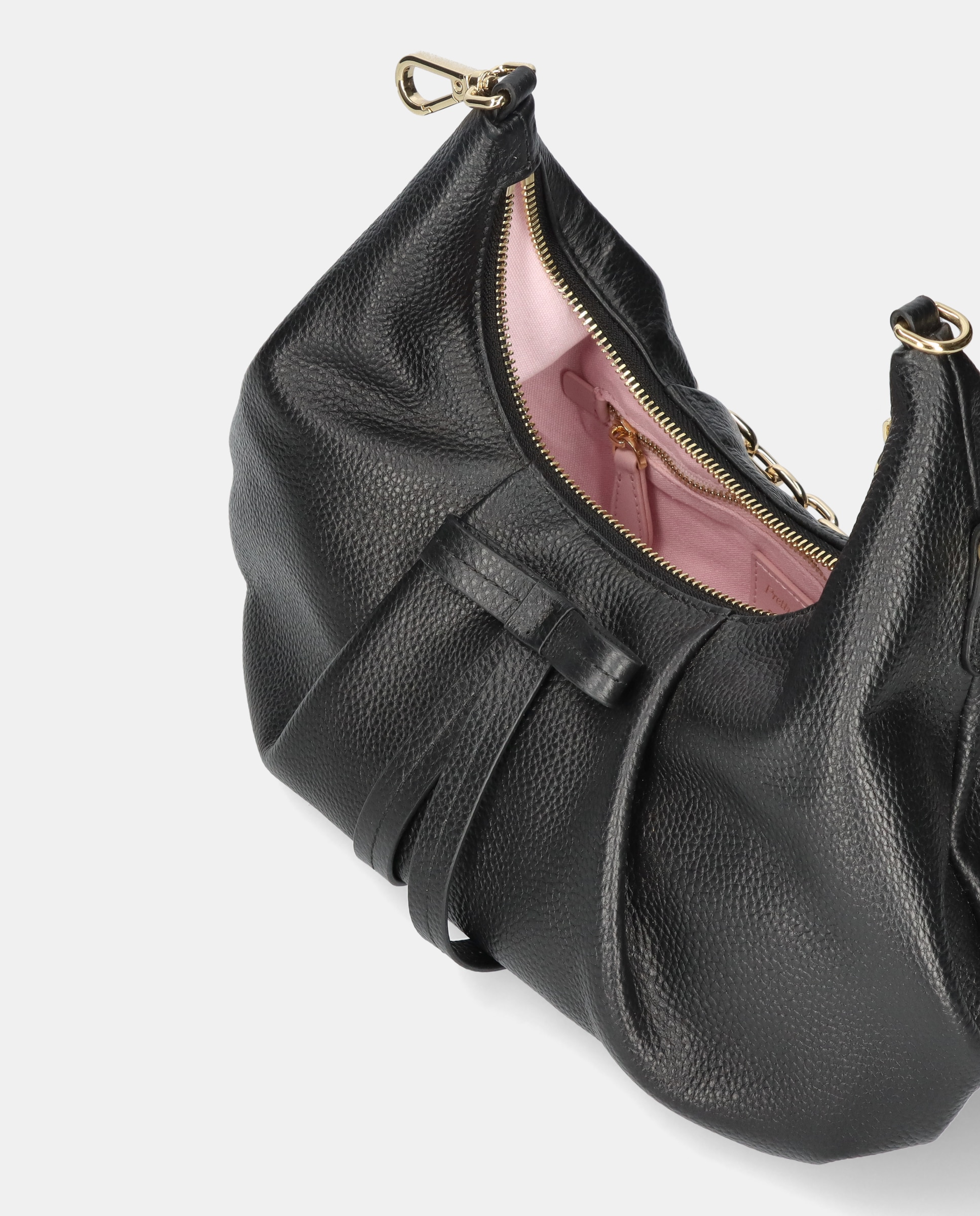 Mala de Ombro Ballerina Bag com Corrente Preto-3