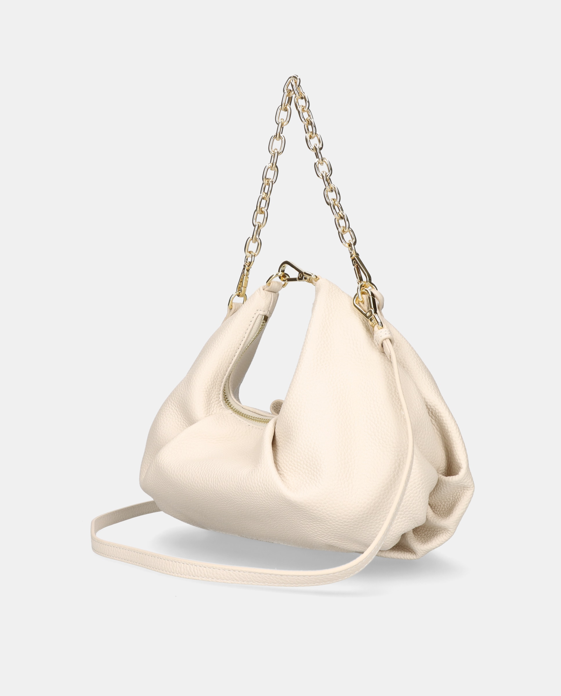Mala de Ombro Ballerina Bag com Corrente Branco-2