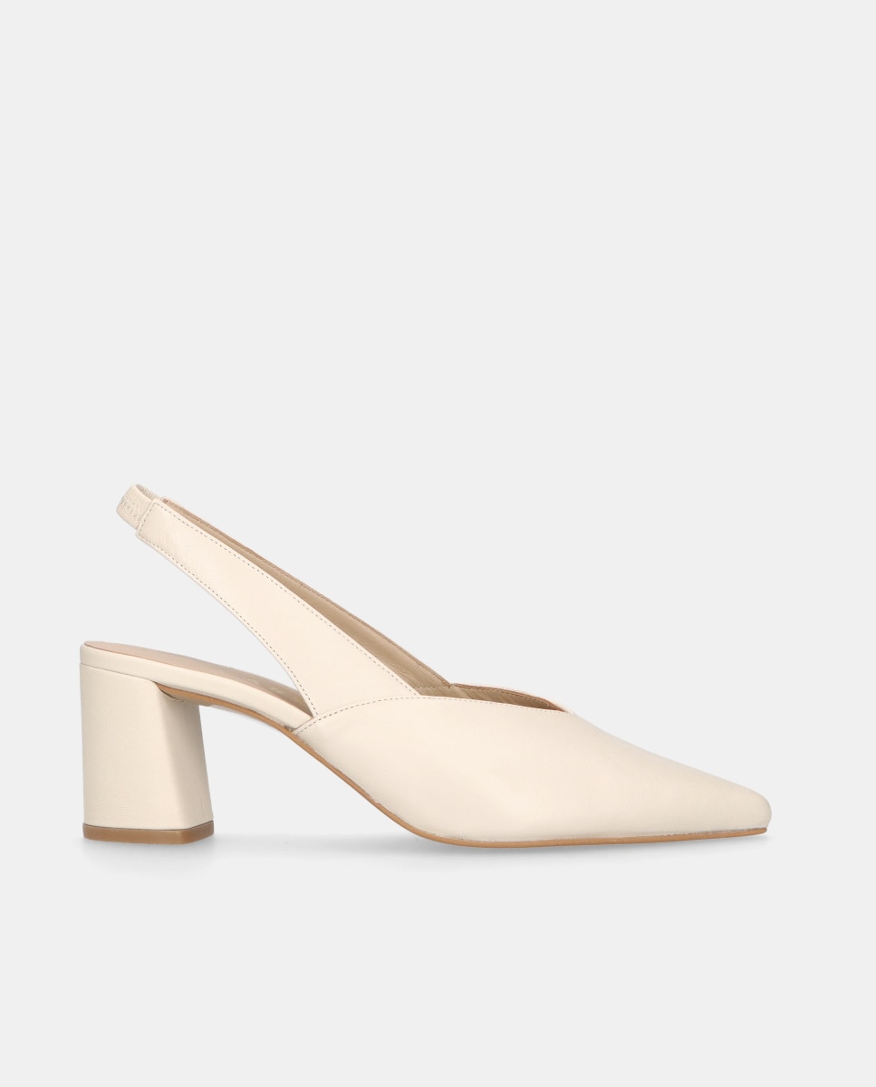 Imagem 0 de Sapatos de Salto Phoebe em Napa Suave