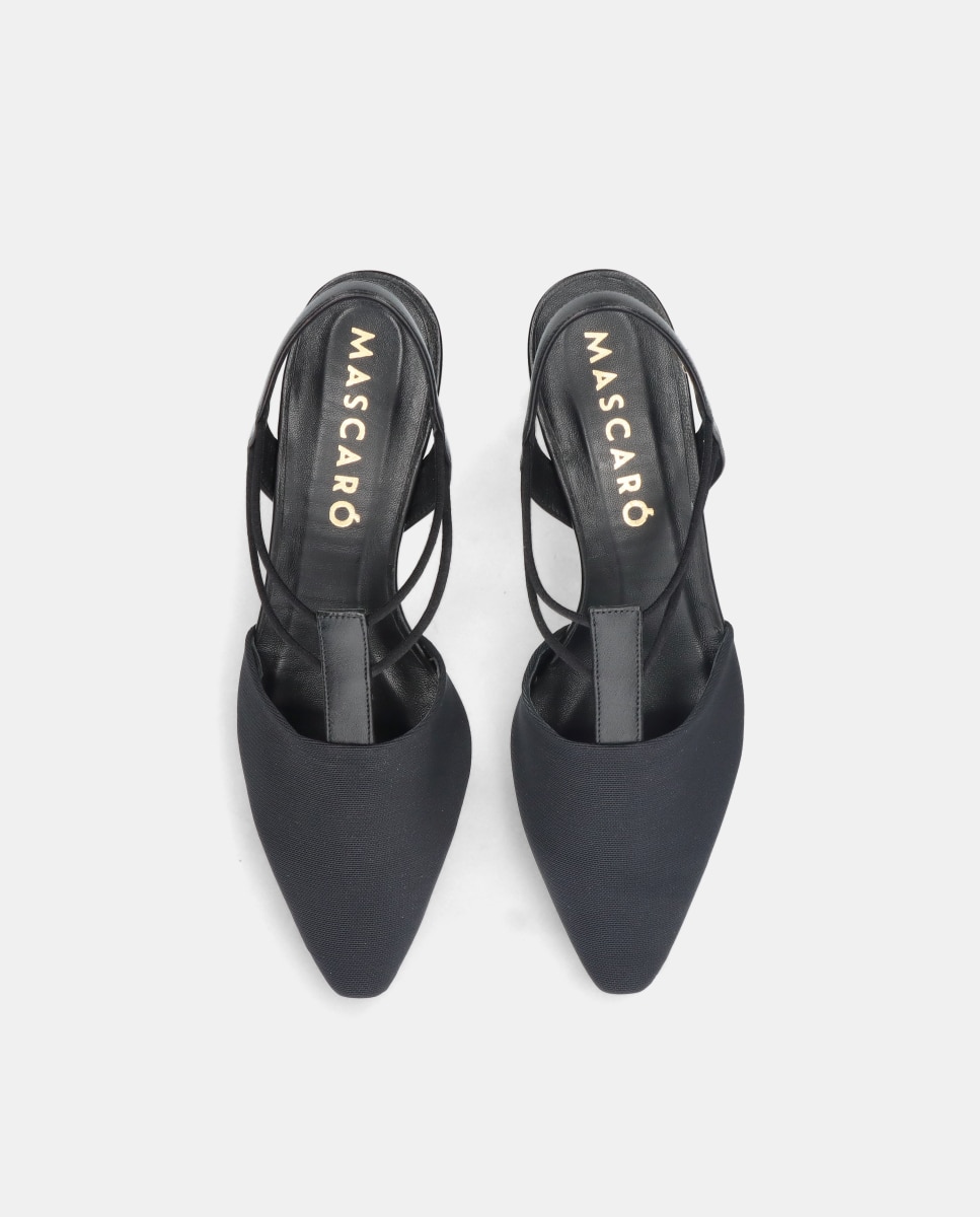 Sapatos de Salto Greta em Tecido Elástico Transpirável Multicolor-3