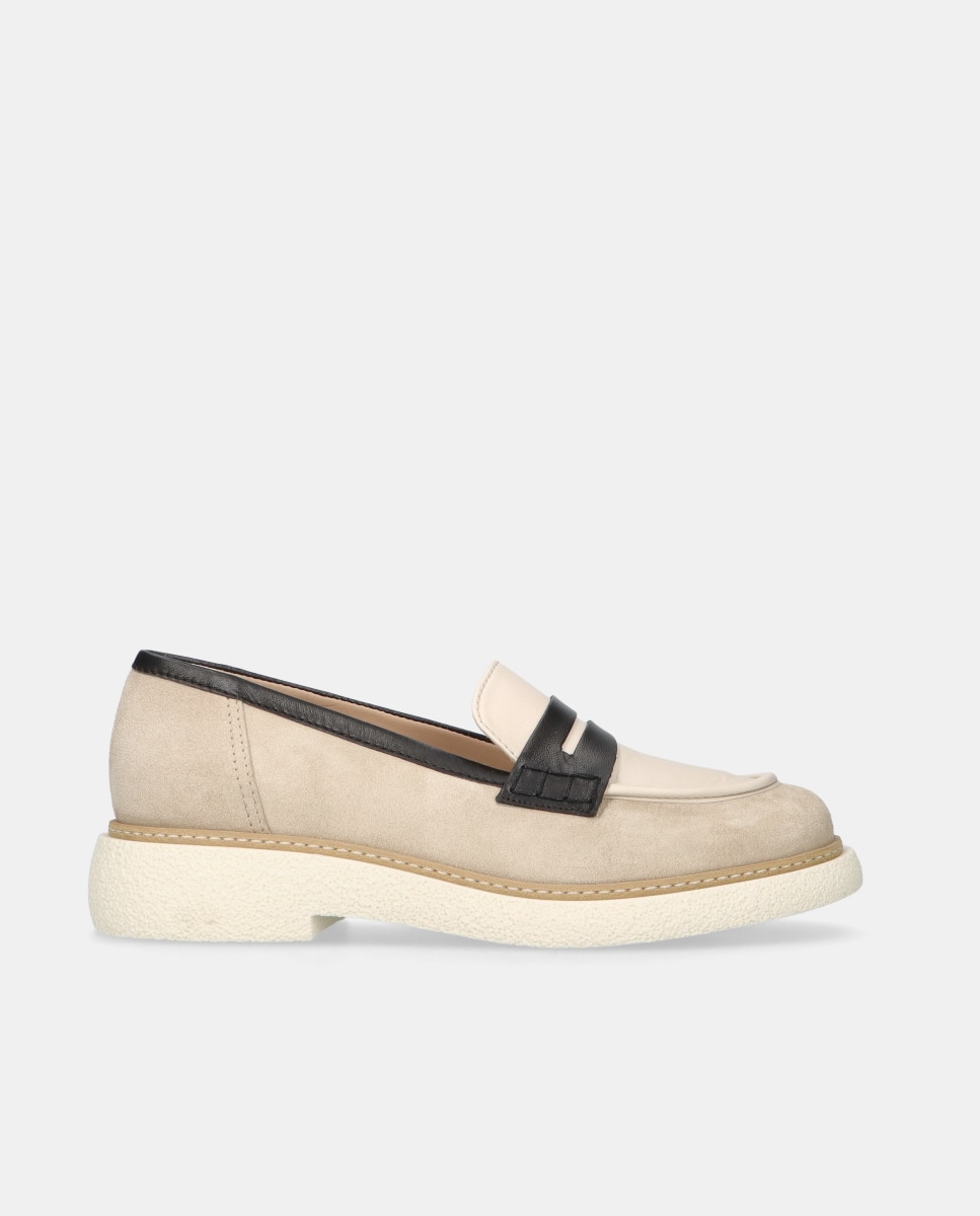 Imagem 0 de Mocassins Alice em Camurça e Napa