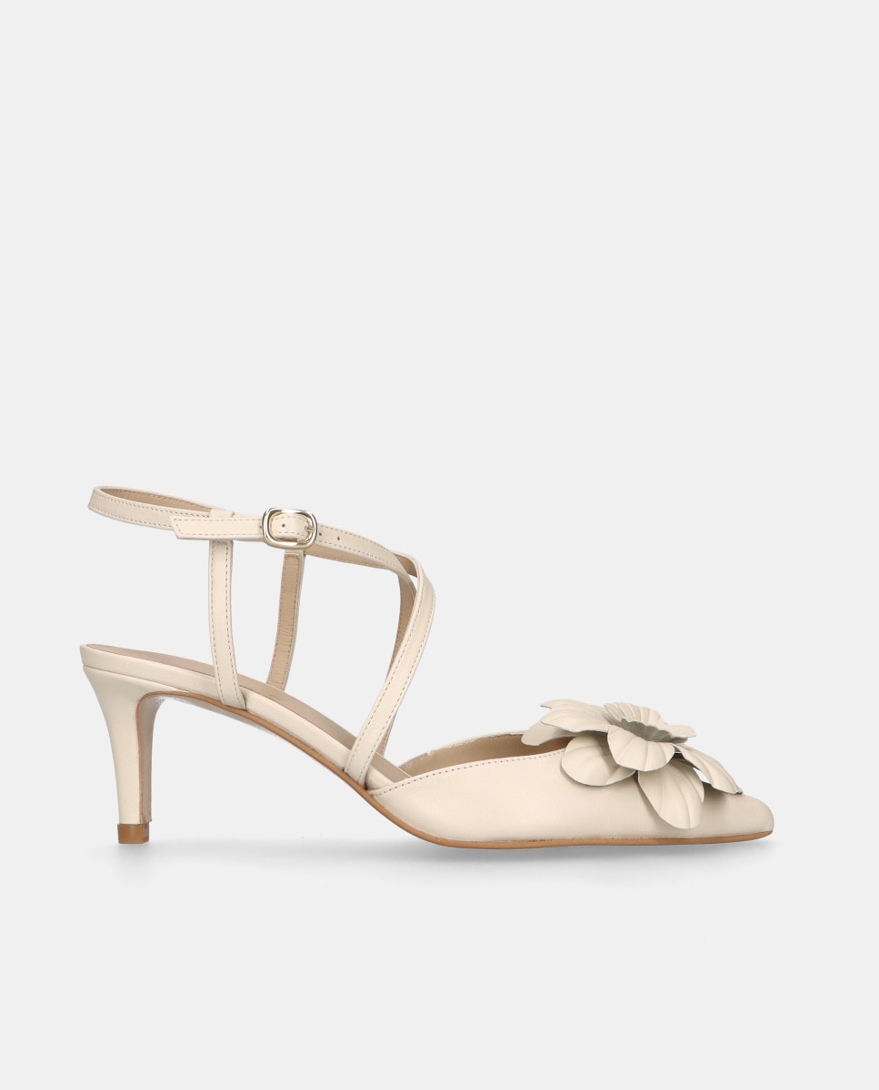 Imagem 0 de Sapatos de Salto Phoebe em Napa Suave