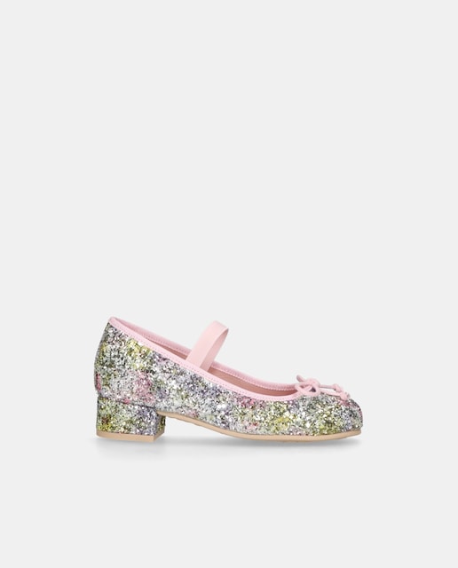 Imagem 0 de Bailarinas Emma Infantil em Glitter Multicolor