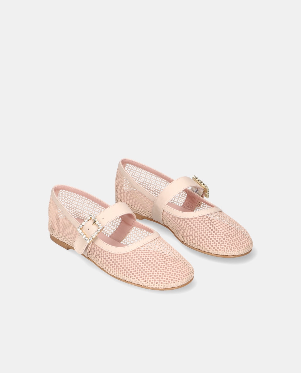 Sabrinas Georgia em Rede com Fivela Rosa-2