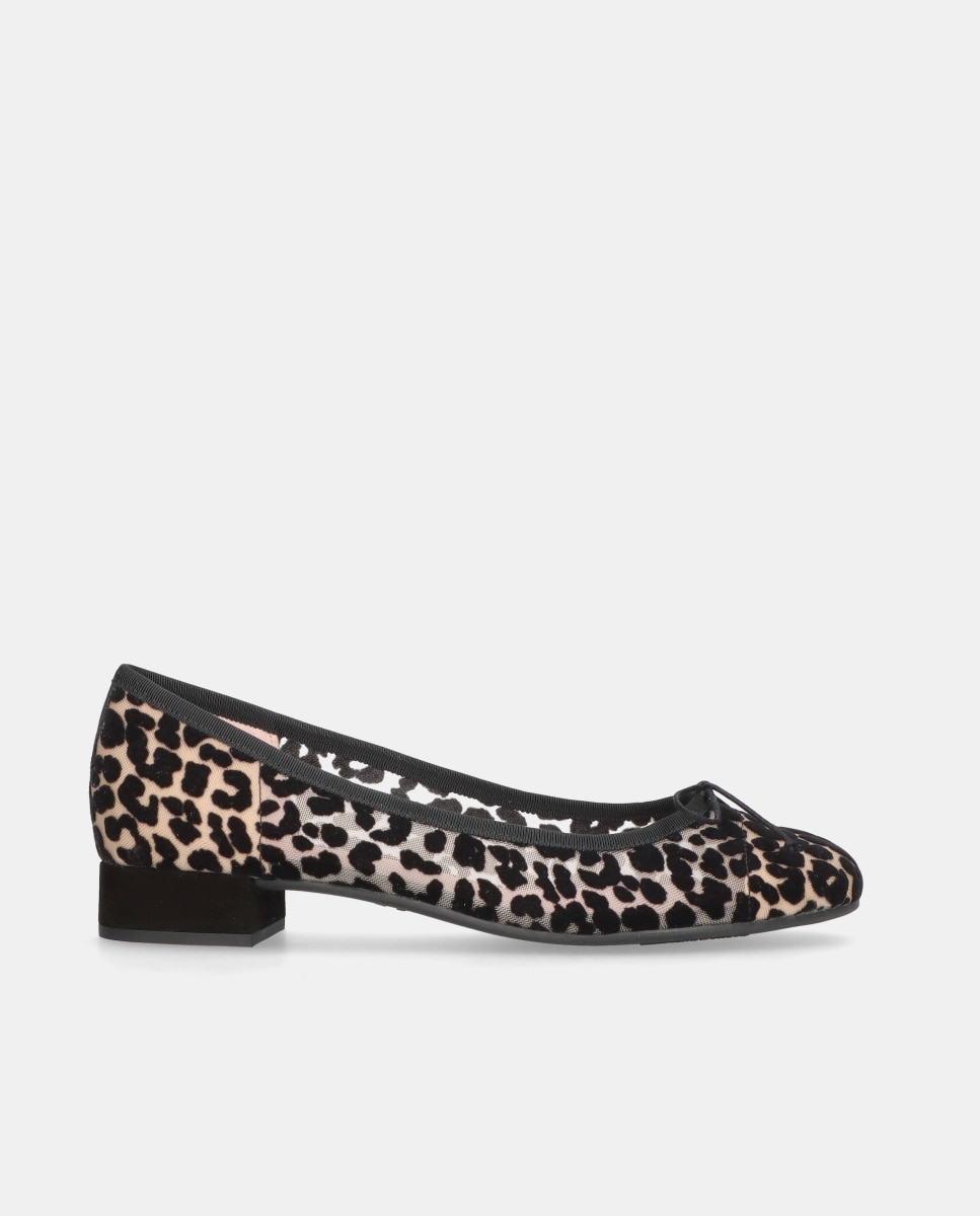 Imagem 0 de Sabrinas Gretschen em Rede com Estampado Leopardo