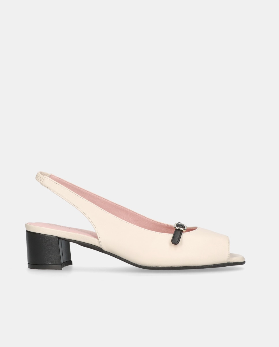 Imagem 0 de Sapatos de Salto Jenna em Napa Suave