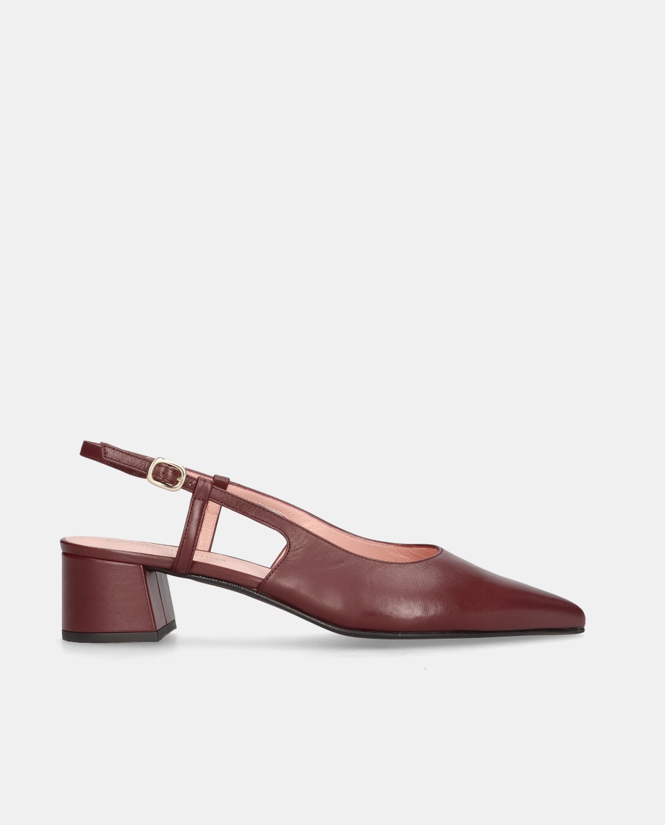 Imagem 0 de Sapatos de Salto Kendall em Napa Suave